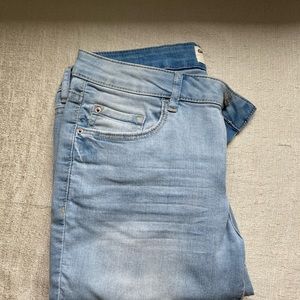 Light blue skinny jeans